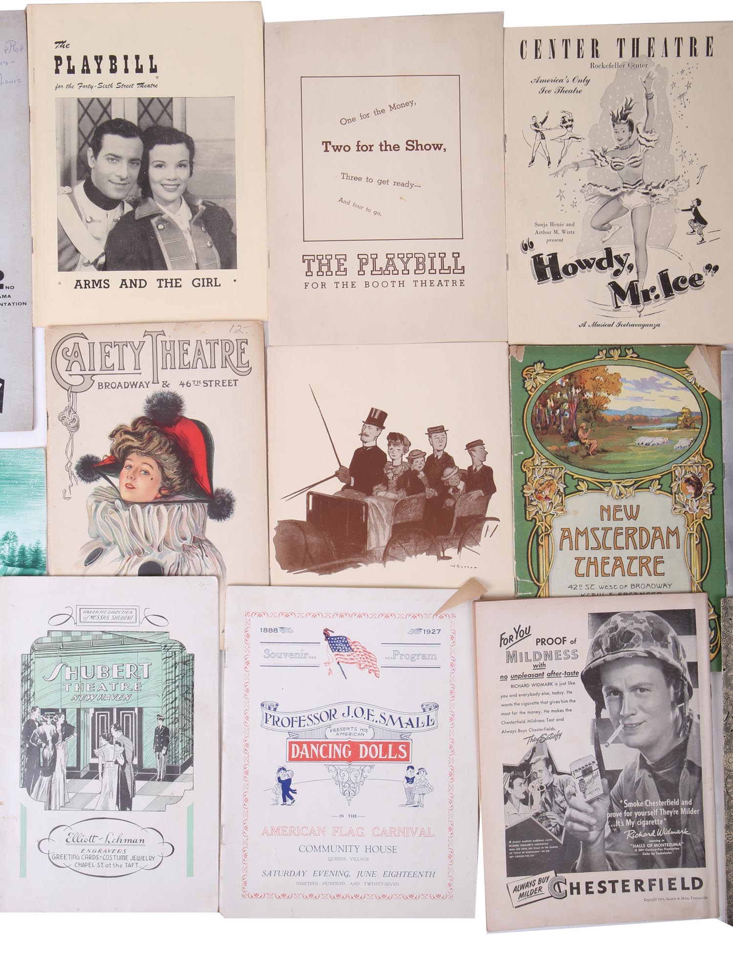 EARLY XX CENTURY AMERICAN THEATER PLAYBILLS PIC-3